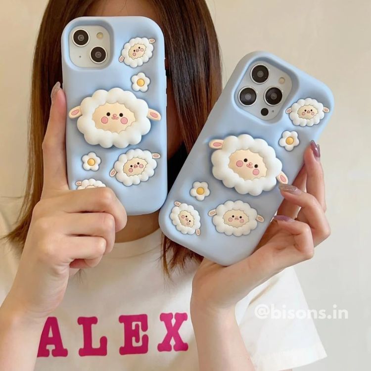 BaaBaa Binge iPhone Case (With Built-in Stand)