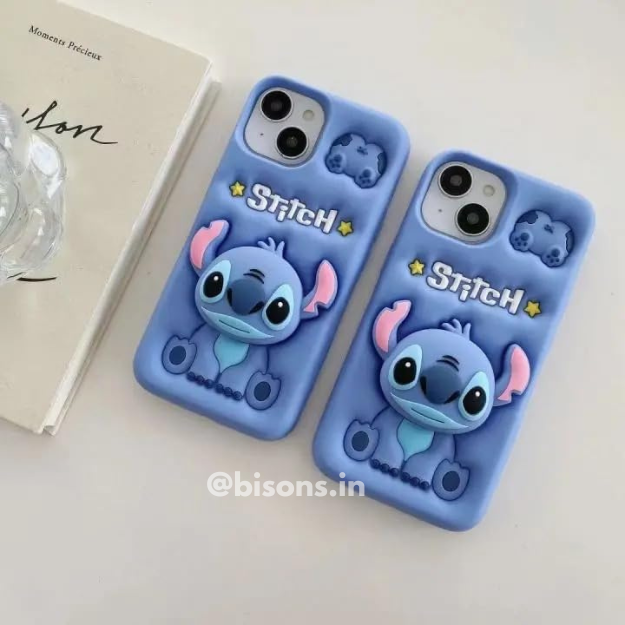 Blue Mischief Case iPhone Case (With Built-in Stand)