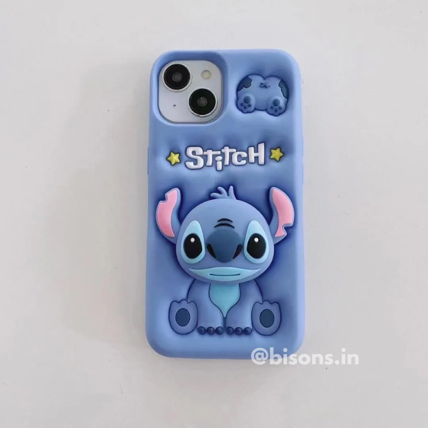 Blue Mischief Case iPhone Case (With Built-in Stand)