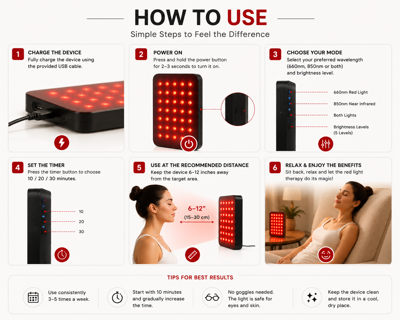 LiteX™ RGB Rechargeable Pocket Camera Light