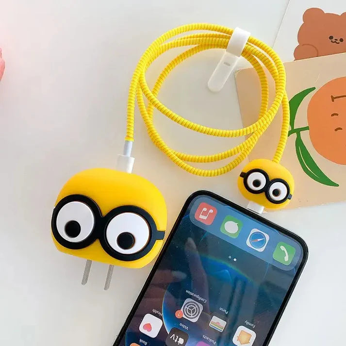 Minions Series 1 Edition – iPhone Charger Cover (With Wire Protector)