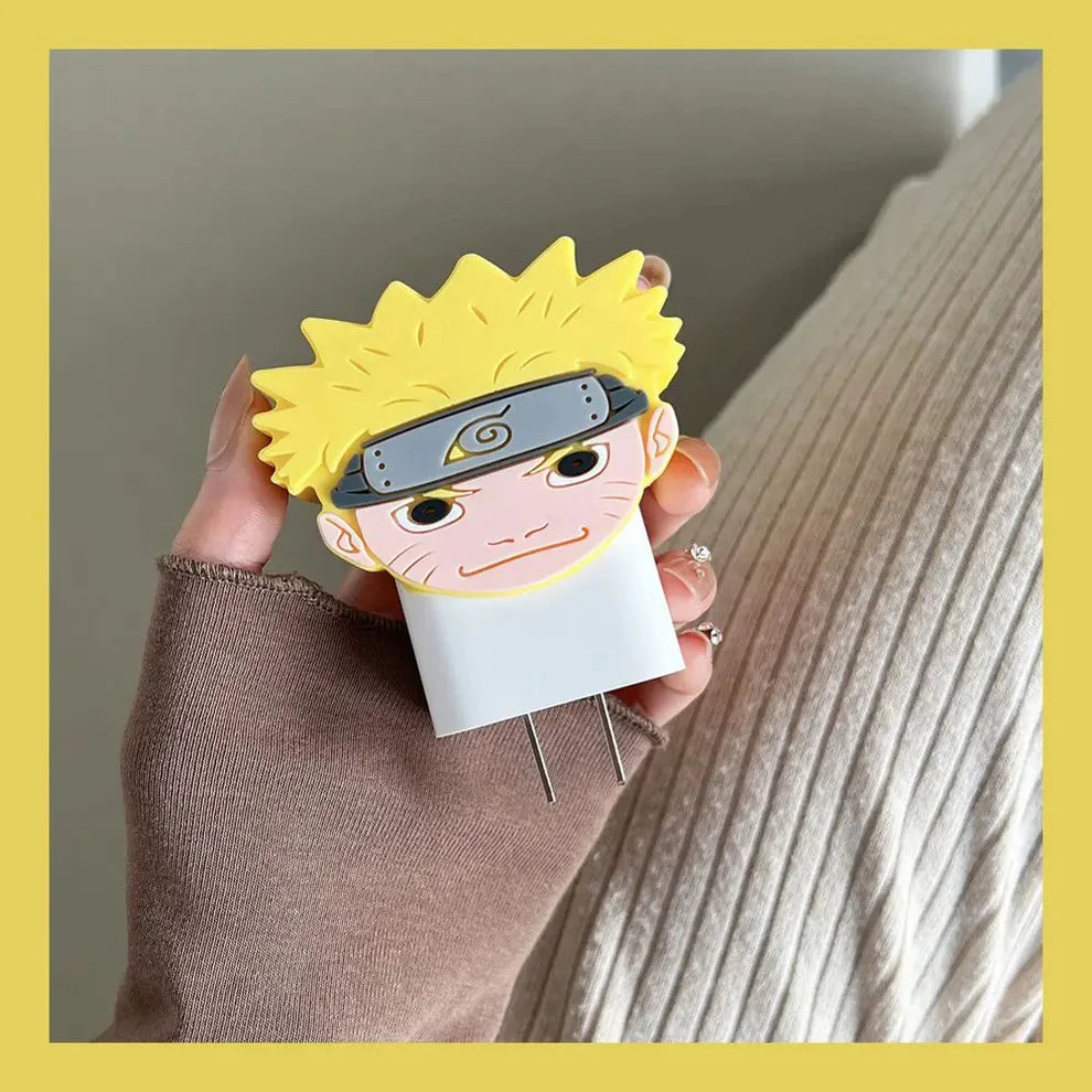 Naruto & Kakashi Edition – iPhone Charger Cover (With Wire Protector)