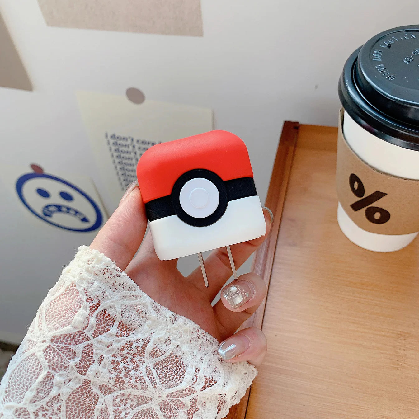 Pokémon Edition – iPhone Charger Cover (With Wire Protector)