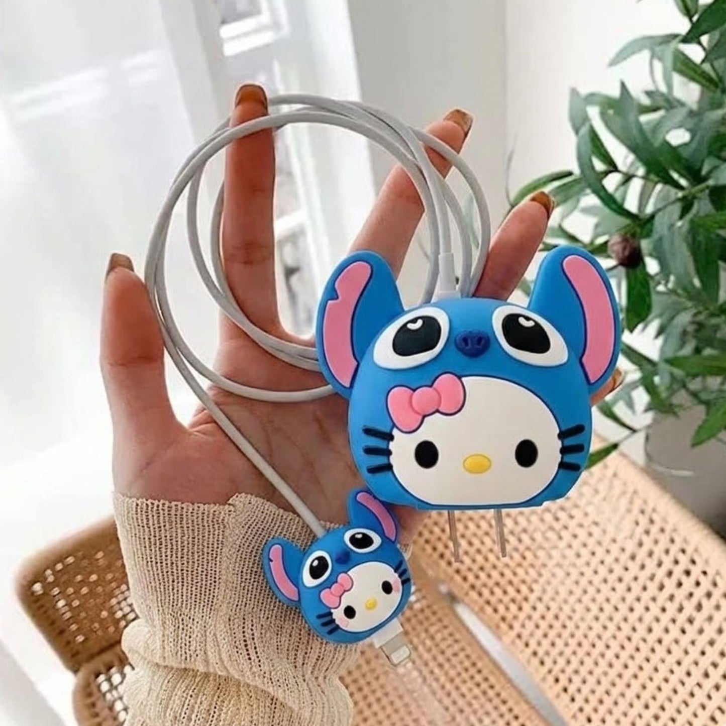 Kawaii Fusion Edition – iPhone Charger Cover (With Wire Protector