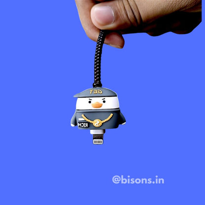 Rich Duck Edition – iPhone Charger Cover (With Wire Protector)