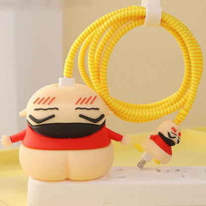 Pookie Plug : Chaos Edition – iPhone Charger Cover (With Wire Protector)