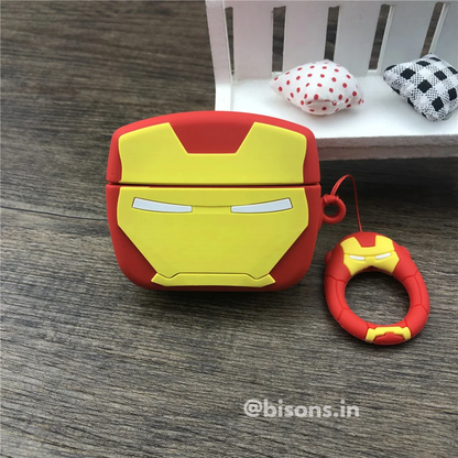 Iron Man Edition Airpods - Premium Silicone Case Apple Airpods Cover