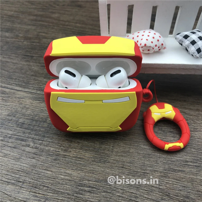 Iron Man Edition Airpods - Premium Silicone Case Apple Airpods Cover