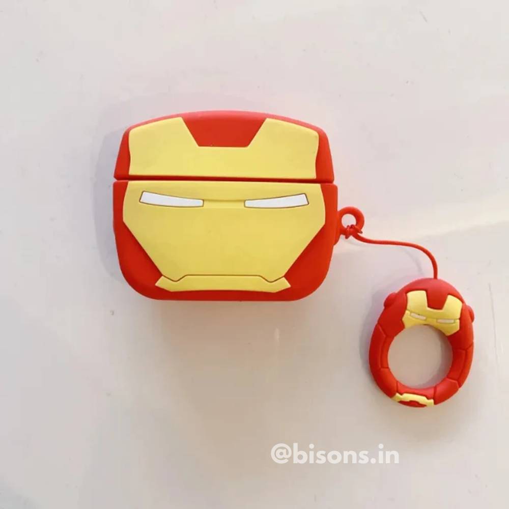 Iron Man Edition Airpods - Premium Silicone Case Apple Airpods Cover