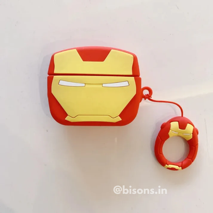 Iron Man Edition Airpods - Premium Silicone Case Apple Airpods Cover