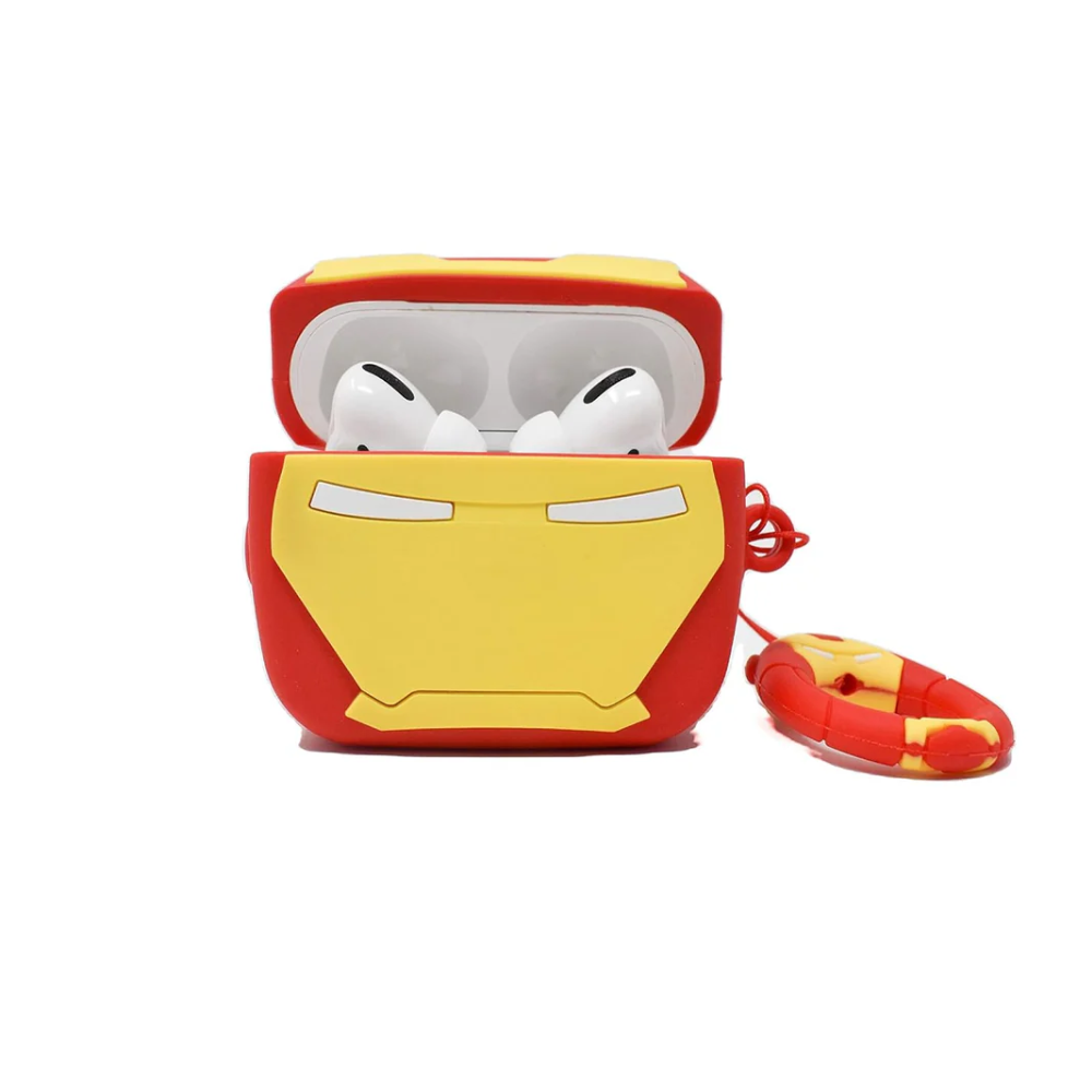 Iron Man Edition Airpods - Premium Silicone Case Apple Airpods Cover