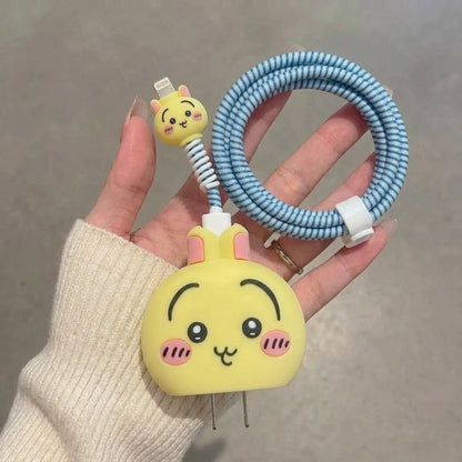 Sweet Bunny Edition – iPhone Charger Cover (With Wire Protector
