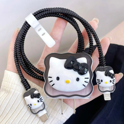 3D Hello Kitty Edition – iPhone Charger Cover (With Wire Protector)