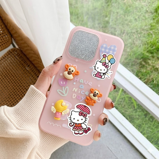PinkMellow Charm iPhone Case