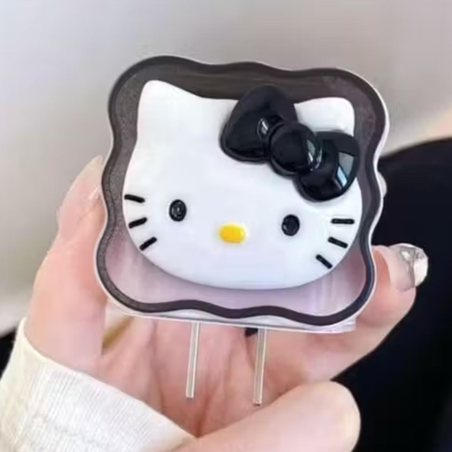 3D Hello Kitty Edition – iPhone Charger Cover (With Wire Protector)