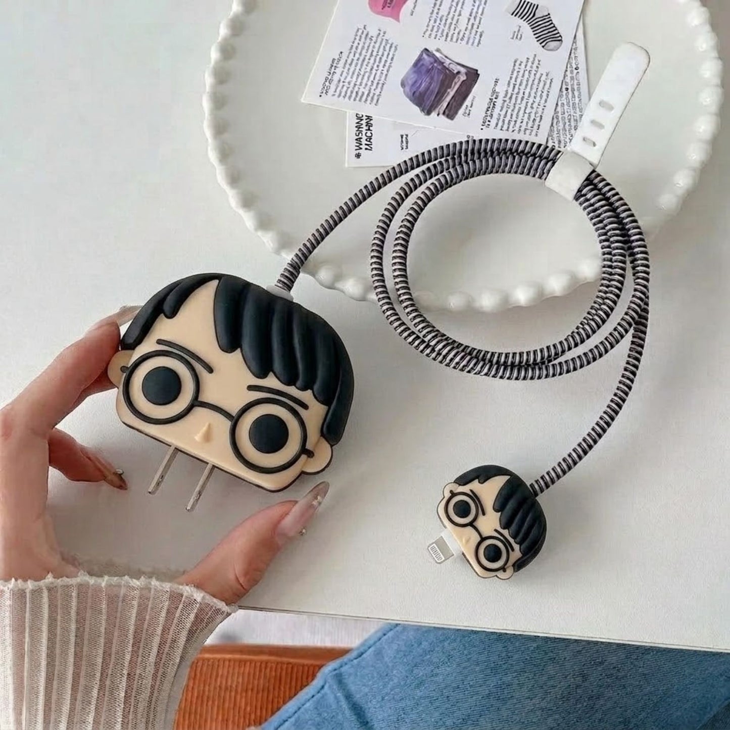 Harry Potter Edition – iPhone Charger Cover (With Wire Protector