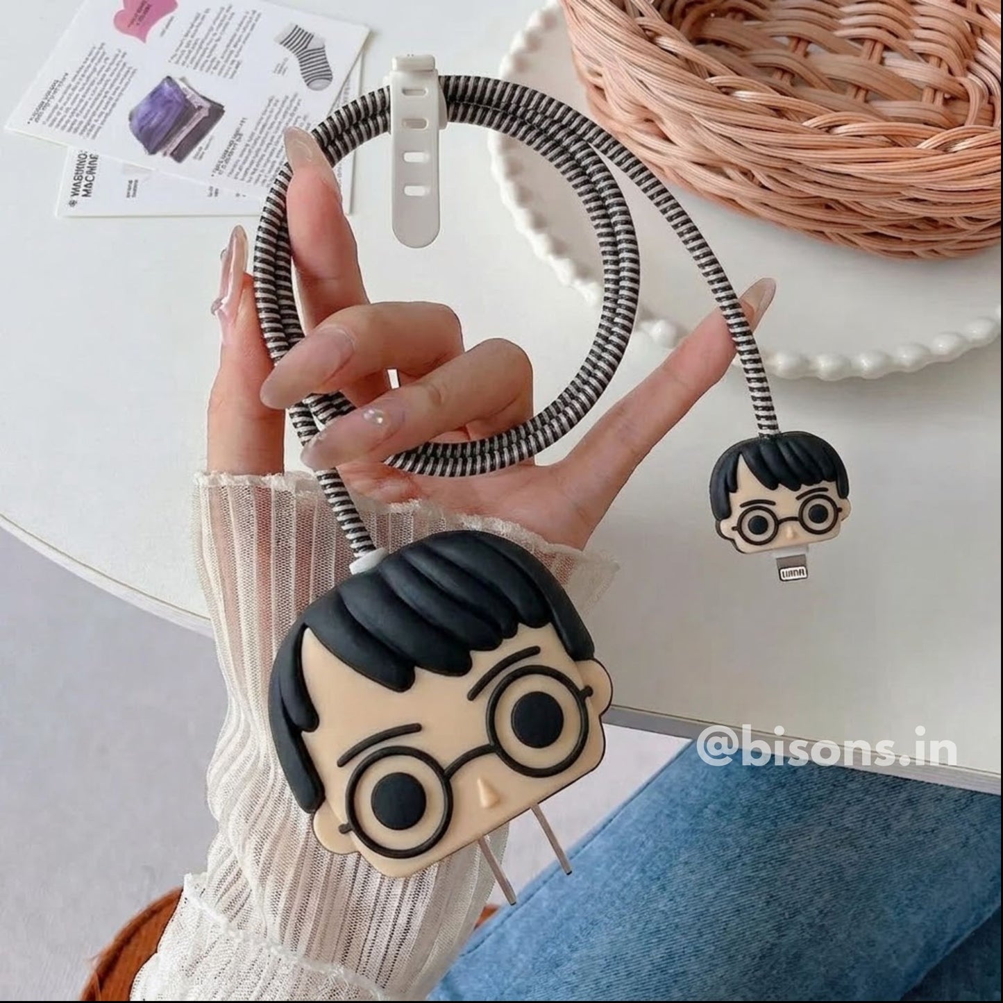 Harry Potter Edition – iPhone Charger Cover (With Wire Protector