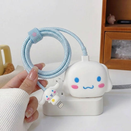 Cinnamoroll Edition – iPhone Charger Cover (With Wire Protector
