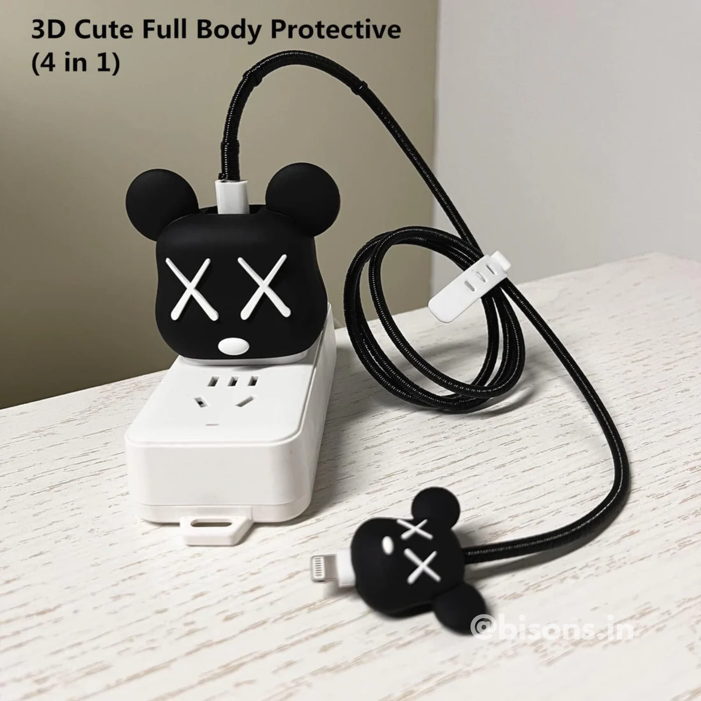 XoBear Edition – iPhone Charger Cover with Cable Protector