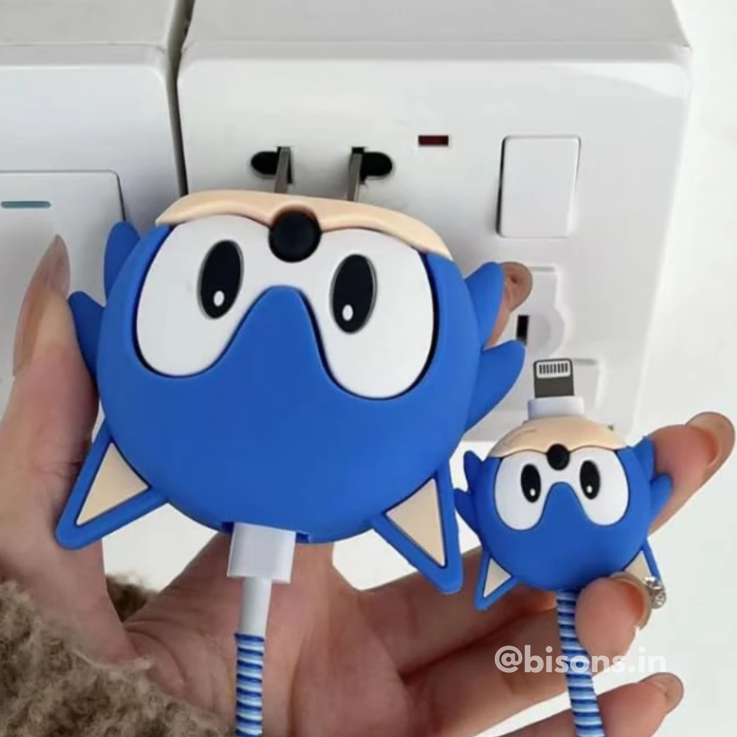 Super Sonic Edition – iPhone Charger Cover with Cable Protector