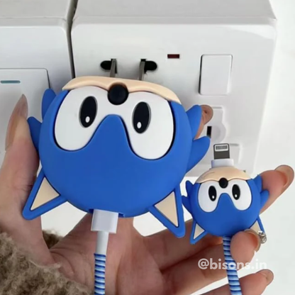 Super Sonic Edition – iPhone Charger Cover with Cable Protector