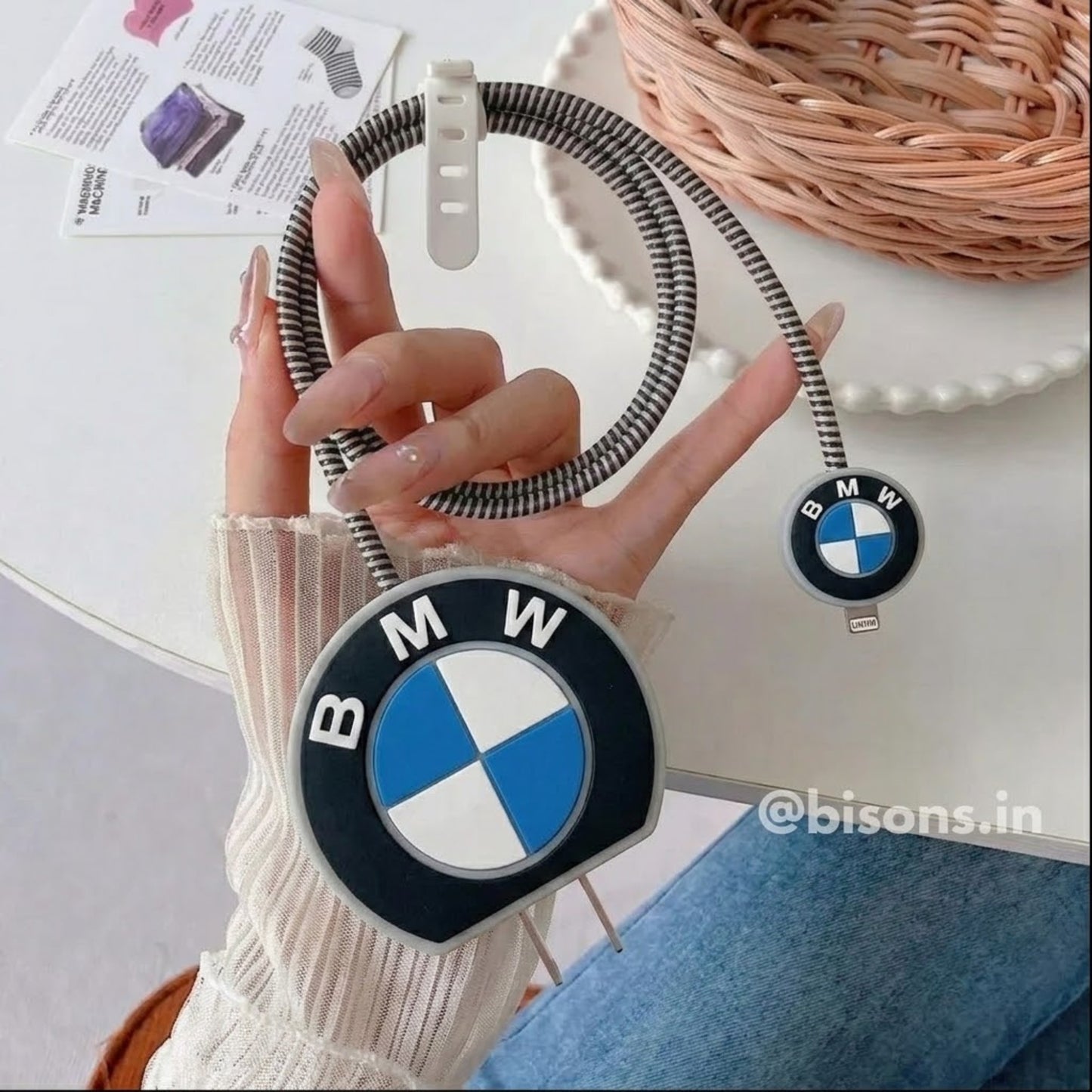 BMW Edition – iPhone Charger Cover (With Wire Protector)