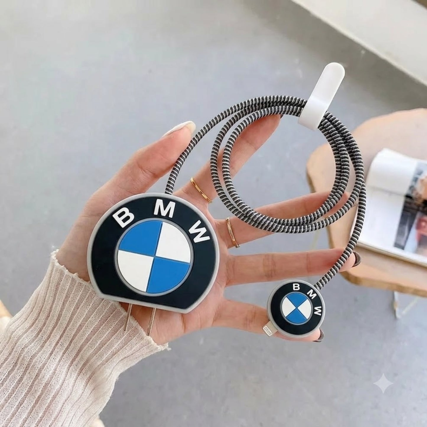 BMW Edition – iPhone Charger Cover (With Wire Protector)