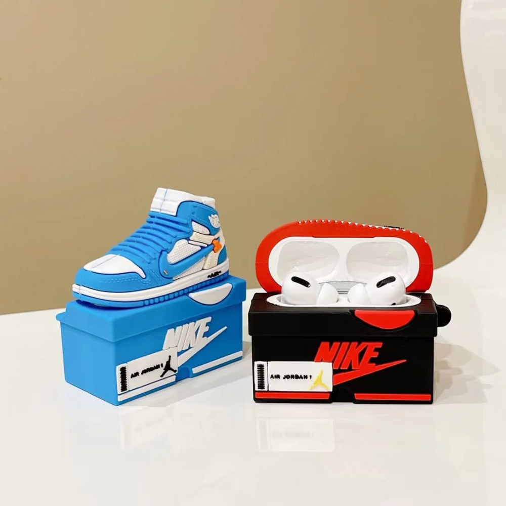 Cactus Court Drip Case Airpods- Red Sneaker AirPods Cover
