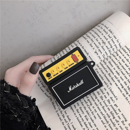 Marshall Speaker Edition Apple Airpods - Premium Silicone Case Airpods Cover