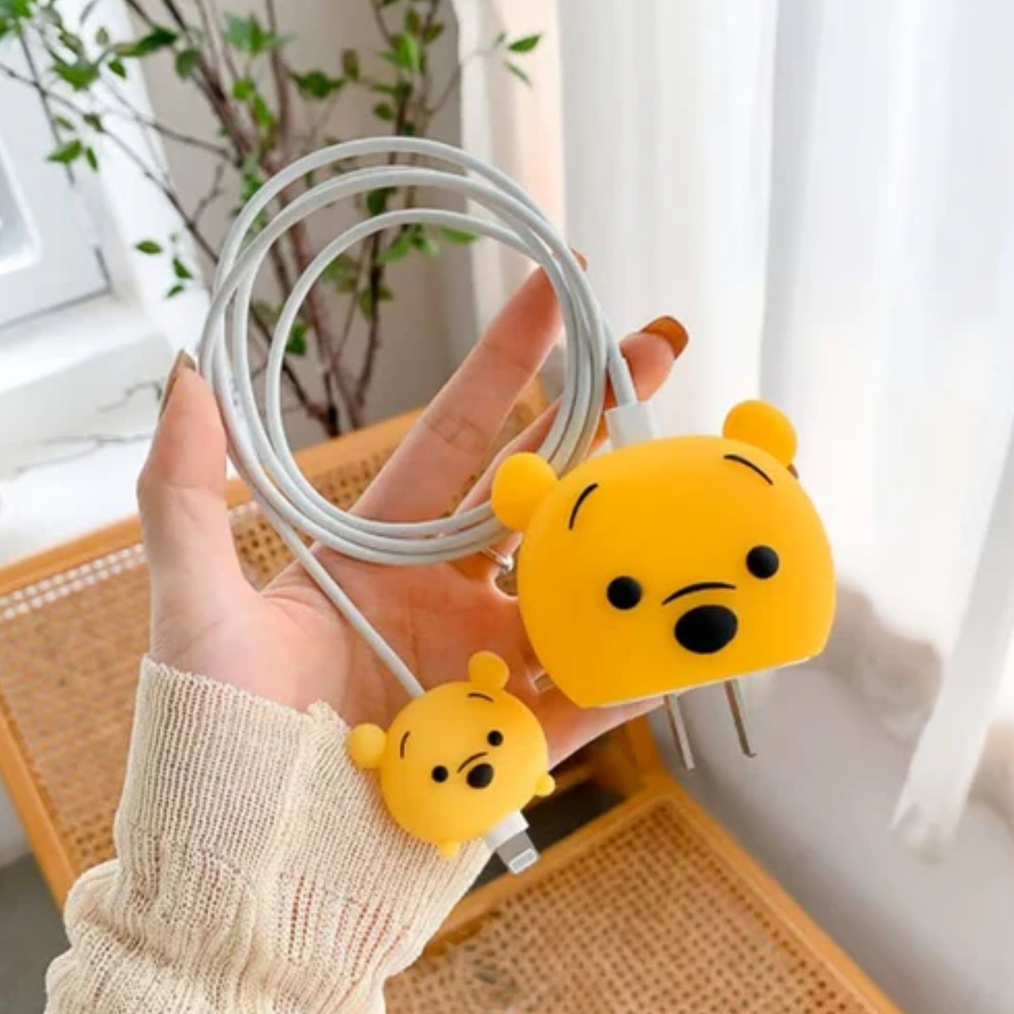 Pooh Edition – iPhone Charger Cover (With Wire Protector)