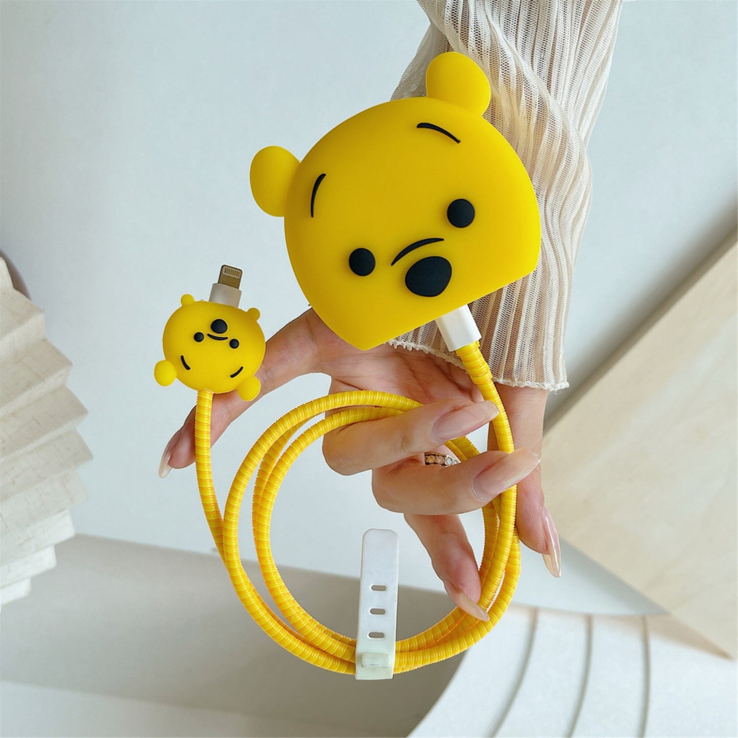 Pooh Edition – iPhone Charger Cover (With Wire Protector)