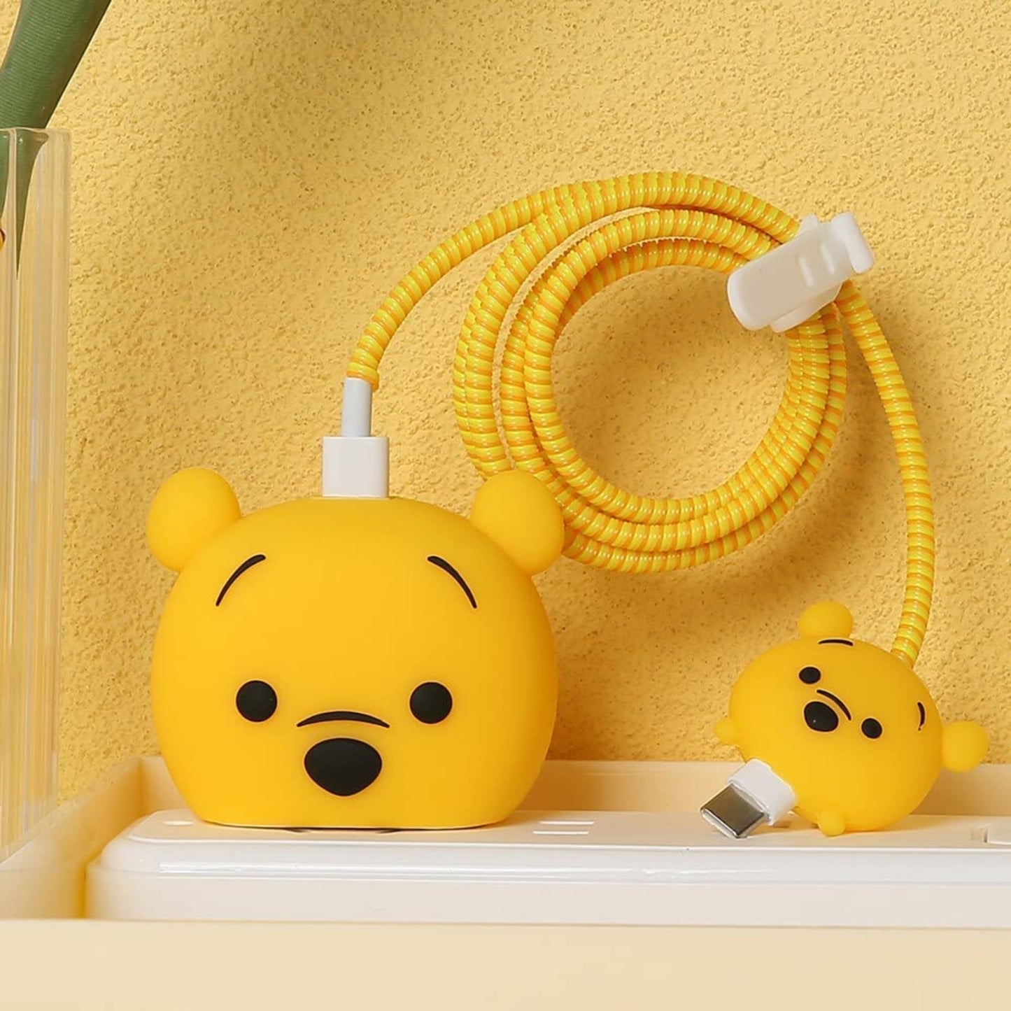 Pooh Edition – iPhone Charger Cover (With Wire Protector)