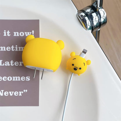 Pooh Edition – iPhone Charger Cover (With Wire Protector)