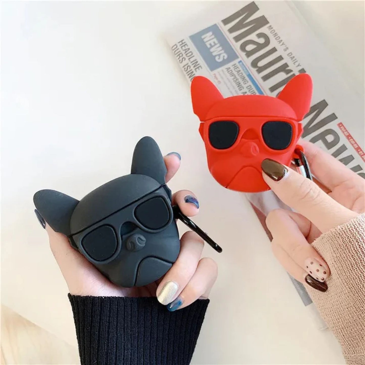 French Bulldog Edition AirPods - Premium Silicone Case Apple Airpods Cover