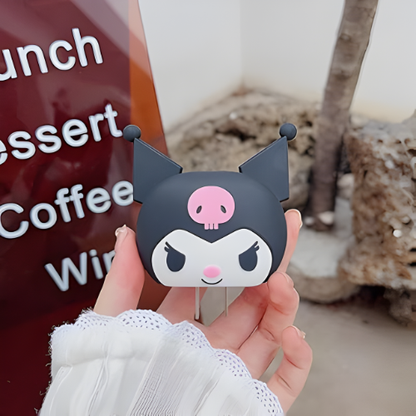 Kuromi Edition – iPhone Charger Cover (With Wire Protector)