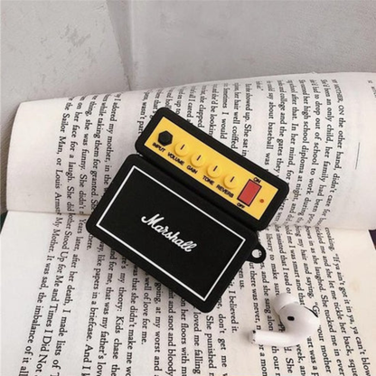 Marshall Speaker Edition Apple Airpods - Premium Silicone Case Airpods Cover