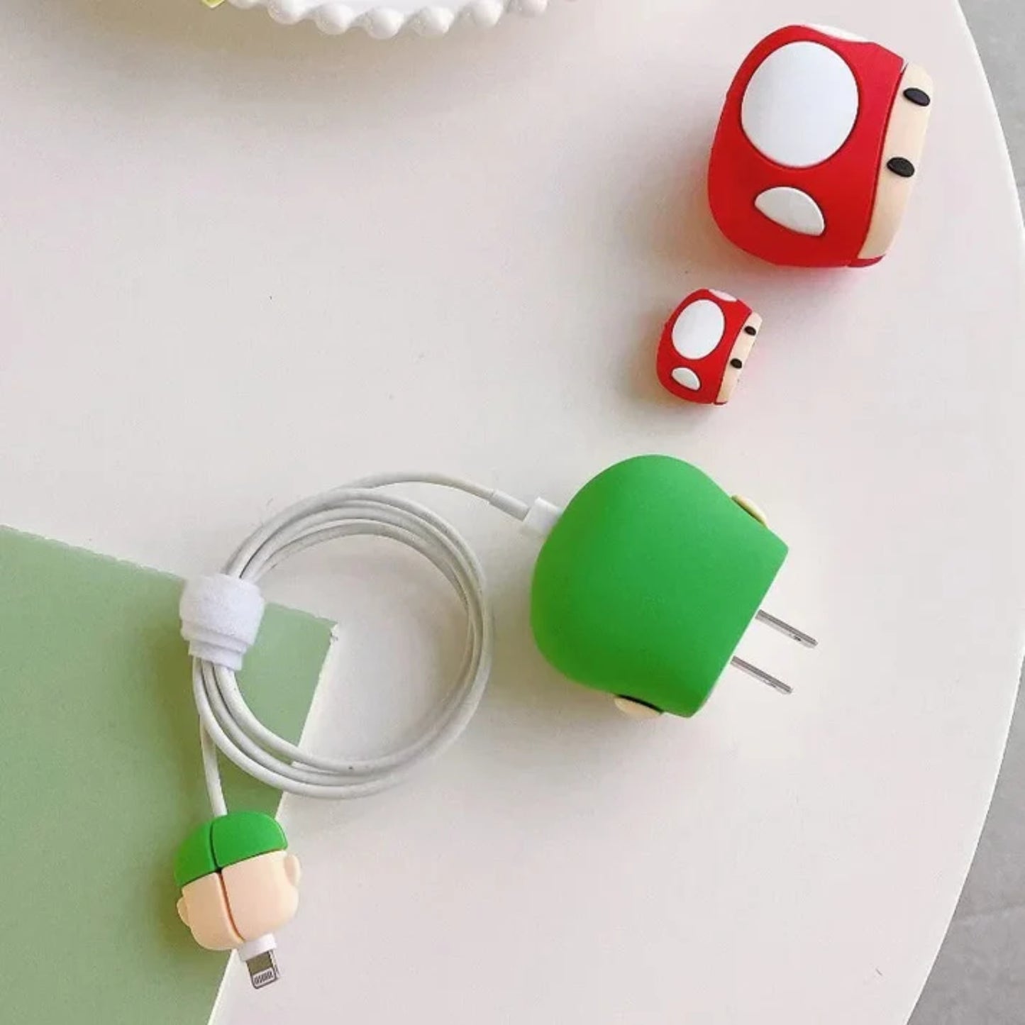 Super Mario Edition – iPhone Charger Cover (With Wire Protector)