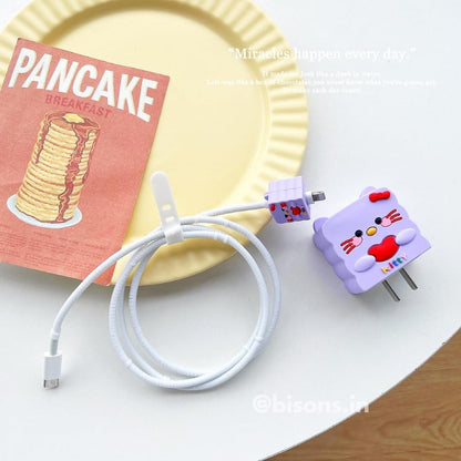 3D Kitty Core Edition – iPhone Charger Cover (With Wire Protector)