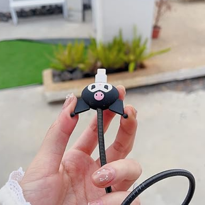 Kuromi Edition – iPhone Charger Cover (With Wire Protector)