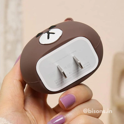 Coco Bear Edition – iPhone Charger Cover with Cable Protector