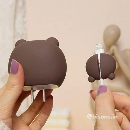 Coco Bear Edition – iPhone Charger Cover with Cable Protector