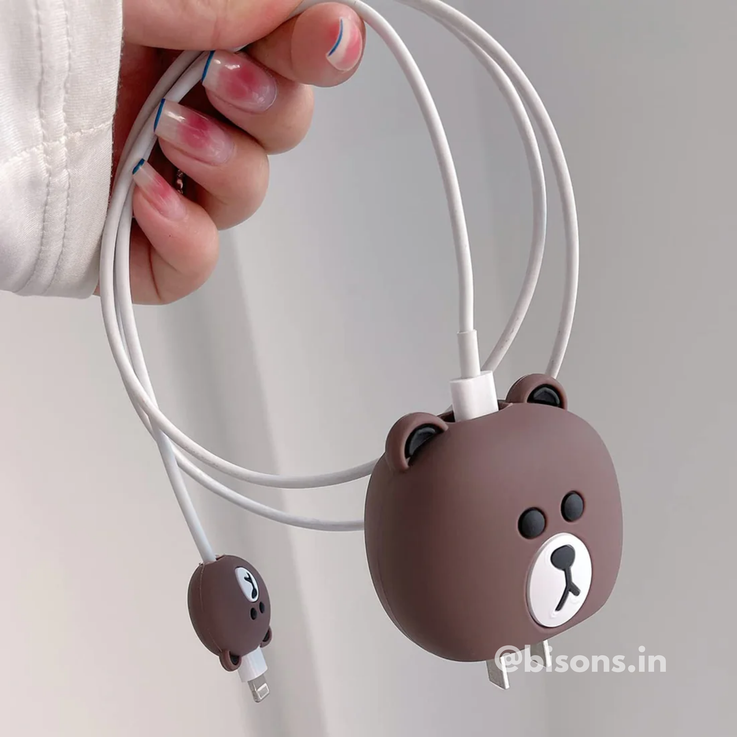 Coco Bear Edition – iPhone Charger Cover with Cable Protector