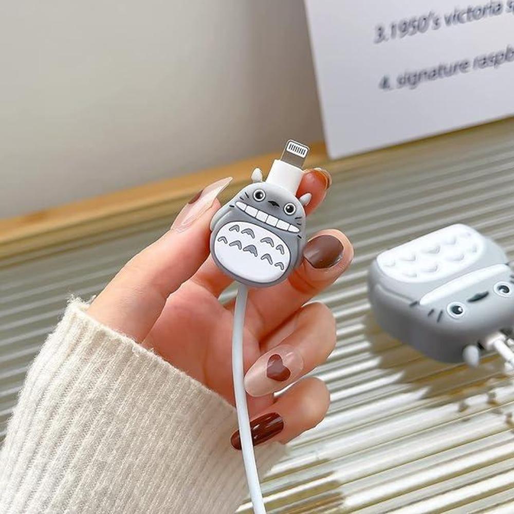 Totoro Edition – iPhone Charger Cover (With Wire Protector)