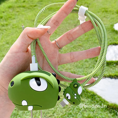 Dino Buddy Edition – iPhone Charger Cover with Cable Protector