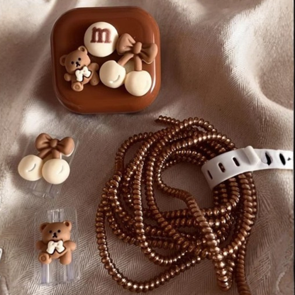 Teddy Edition – iPhone Charger Cover (With Wire Protector)