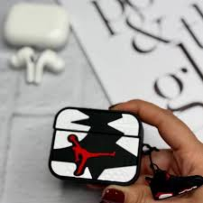 Air Jordan Case Airpods- White AirPods Cover