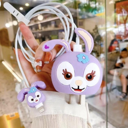 BunnyBoo Edition – iPhone Charger Cover (With Wire Protector)