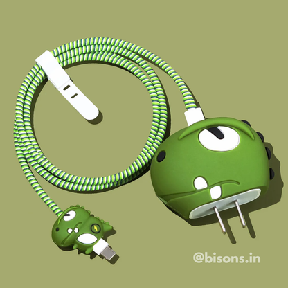 Dino Buddy Edition – iPhone Charger Cover with Cable Protector