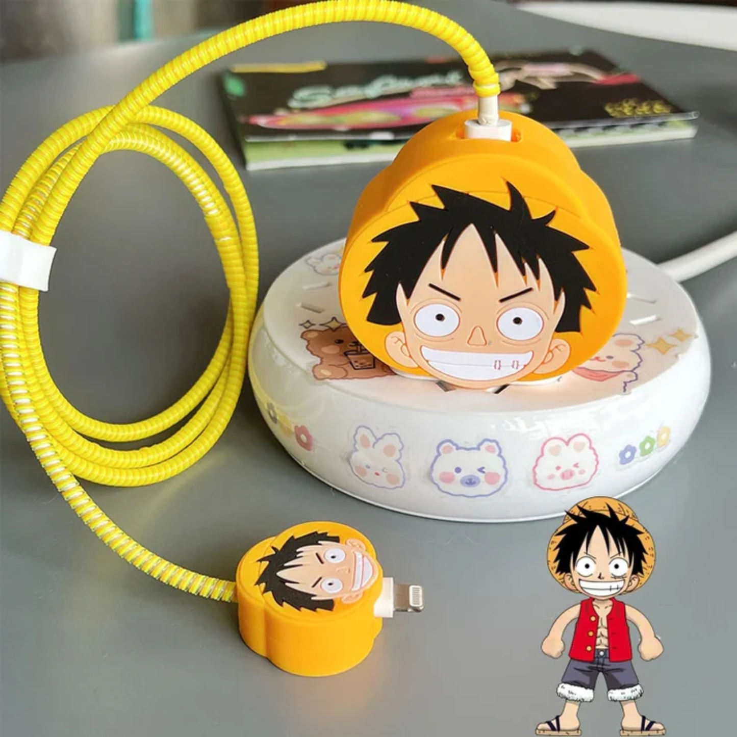 Luffy Edition – iPhone Charger Cover with Cable Protector
