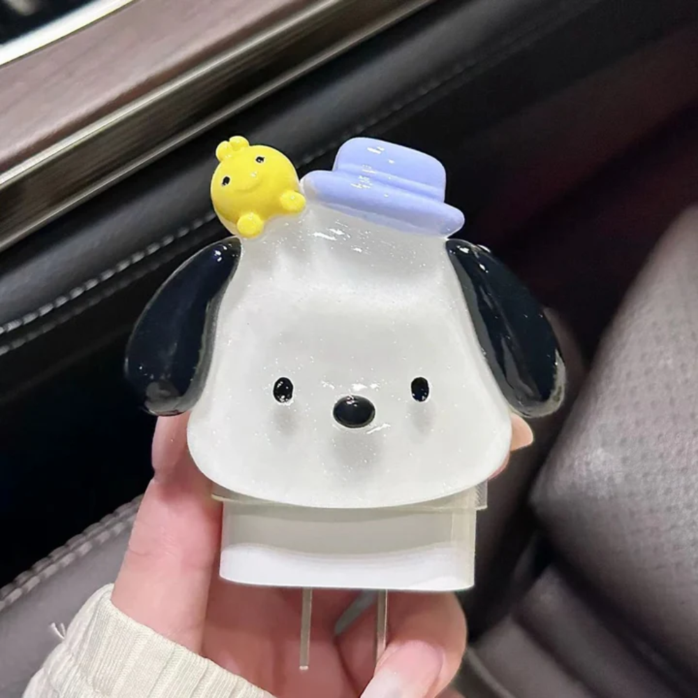 3D Pochacco Edition – iPhone Charger Cover (With Wire Protector)